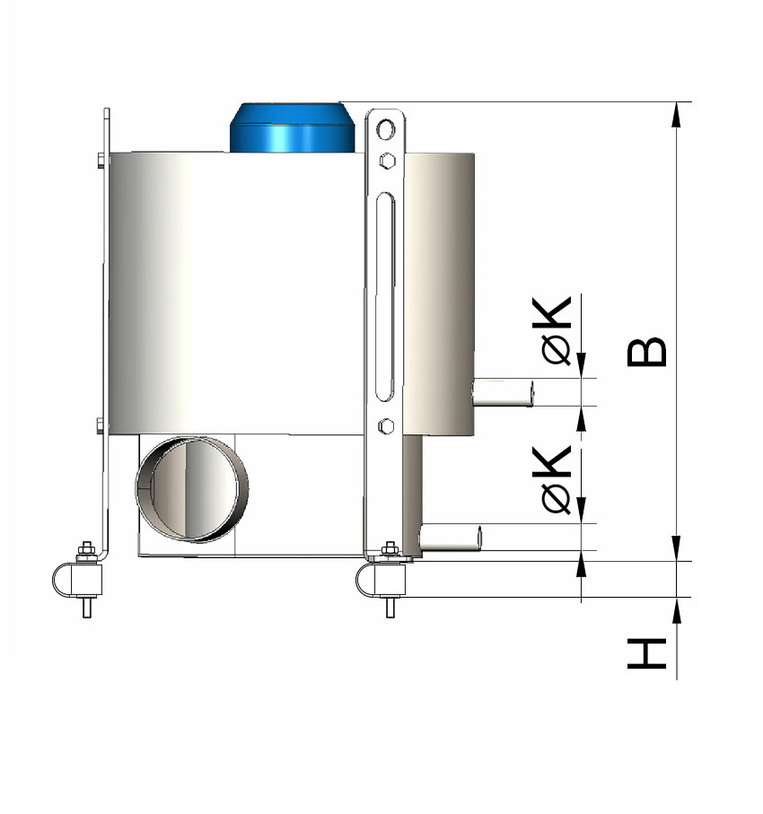 воздушный фильтр для фильтрация масляного тумана смазочно-охлаждающей жидкости СОЖ